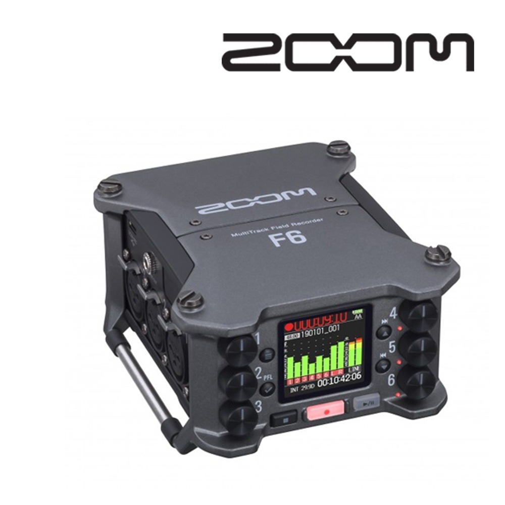 ZOOM F6 멀티 트랙 레코더