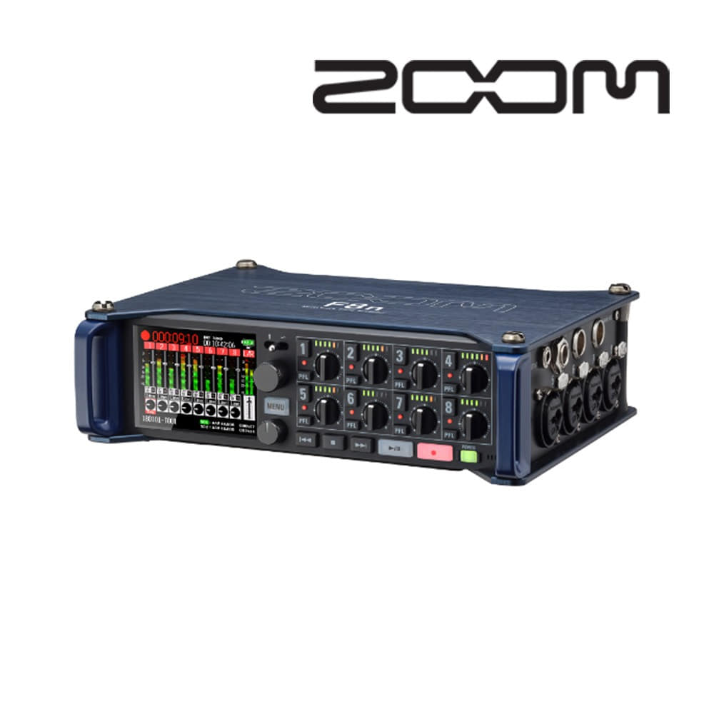 ZOOM F8n 멀티 트랙 필드 레코더