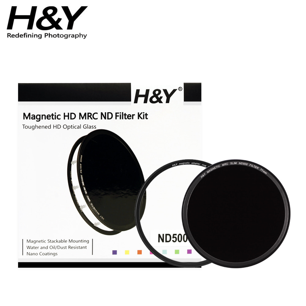 HNY HD MRC IR ND500 77mm 마그네틱 렌즈필터
