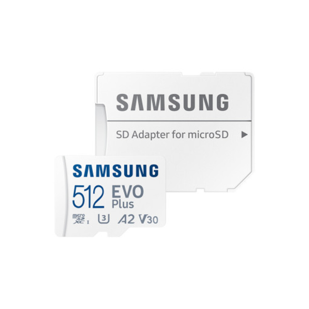 삼성 EVO Plus 마이크로 SD카드 512GB 핸드폰 블랙박스 액션캠 메모리카드